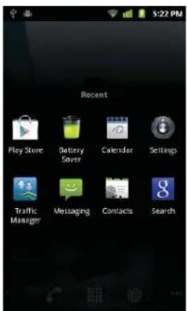 PCD Authority - Switching to a recently used application - 1