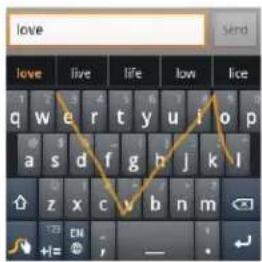 PCD Authority - Entering text using the Swype keyboard - 2