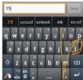 PCD Authority - Entering text using the Swype keyboard - 8