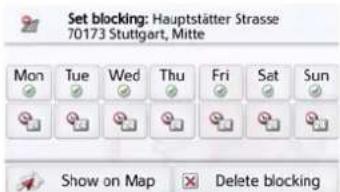 Set blocking: Hauptstätter Strasse 70173 Stuttgart, Mitte Mon Tue Wed Thu Fri Sat Sun Show on Map Delete blocking
