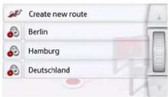 Create new route Berlin Hamburg Deutschland