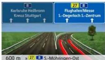 BECKER Active.5SL - Map display with Junction view - 1