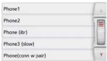 Phone1 Phone2 Phone (ibr) Phone3 (slow) Phone(conn w pair)