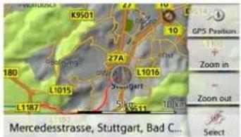 K9501 180 L1015 L1187 27A L1016 5km-511 GPS Pyramid Zoom in Zoom out Mercedesstrasse, Stuttgart, Bad C... Select