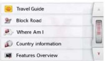 Travel Guide Block Road Where Am I Country information Features Overview