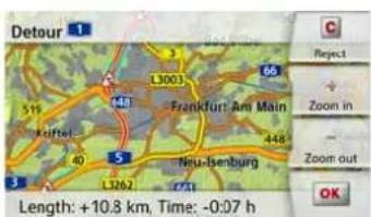 Detour 1 Frankfurt: Ami Main Neu-Isenburg Length: +10.8 km, Time: -0:07 h