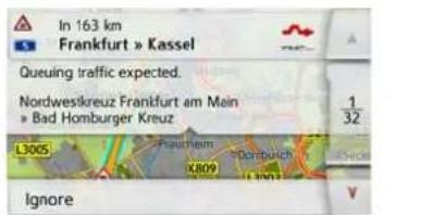 In 163 km Frankfurt » Kassel Queuing traffic expected. Nordwestkreuz Frankfurt am Main » Bad Homburger Kreuz L3005 Praunheim K809 Dorbach L3003 Ignore