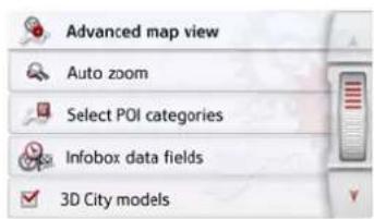 Advanced map view Auto zoom Select POI categories Infobox data fields 3D City models