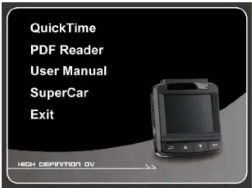 QuickTime PDF Reader User Manual SuperCar Exit HIGH DEFINITION DV
