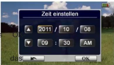 HP T450 - Konfiguration von Datum und Uhrzeit - 3