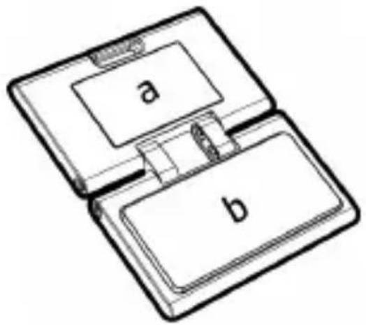 a b