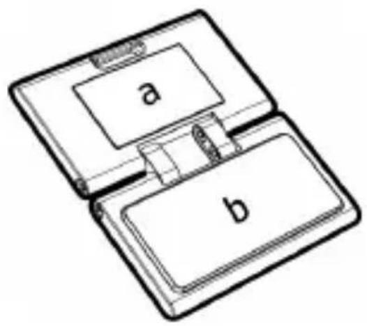 a b