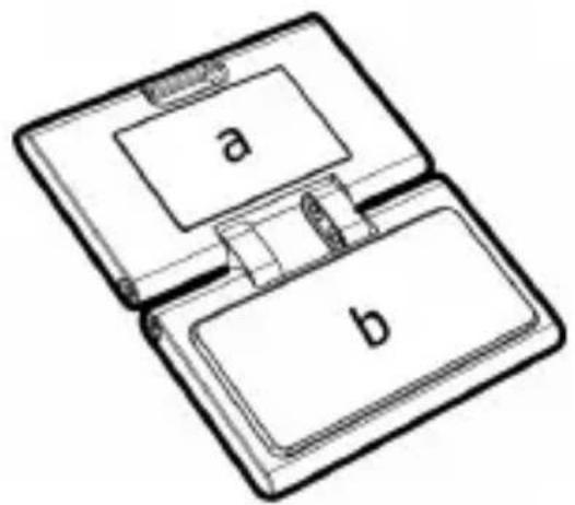 a b