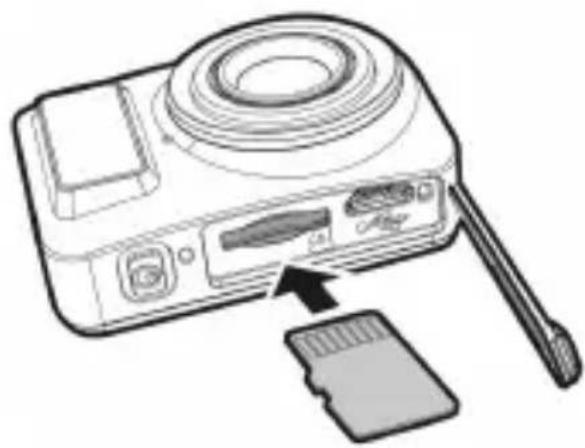 HP LC100W - Operazioni preliminari 2.1 Inserimento della scheda di memoria - 1