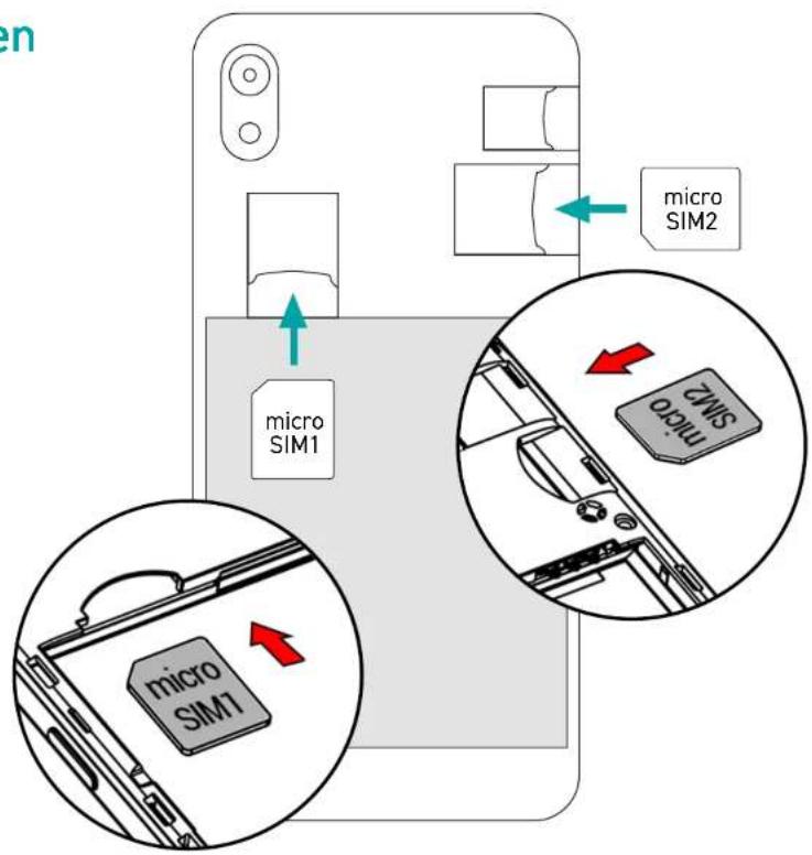 en micro SIM1 micro SIM2 micro SIM1 micro SIM2