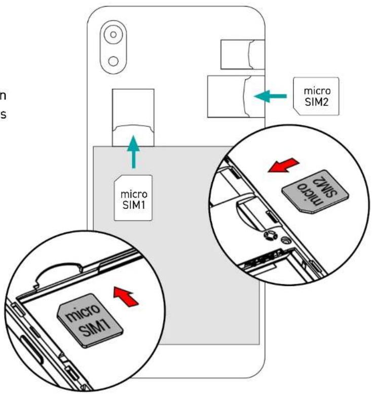 micro SIM1 micro SIM2 micro SIM1 micro SIM2