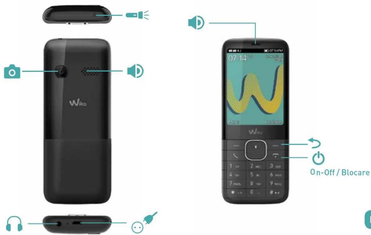 WIKO Riff 3 Plus - Ce contine pachetul: - 1
