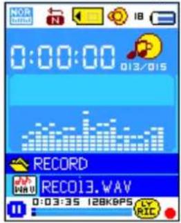NOR 0:00:00 013/015 RECORD RECO13.WAV 0:03:35 128Kbps RRC
