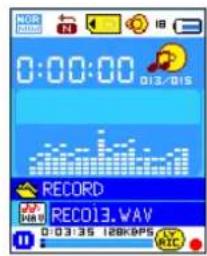 0:00:00 013/015 RECORD RECO13.WAV 0:03:35 128KPS