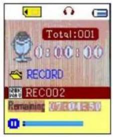 Total:001 0:00:00 RECORD 200K RECO02 Remaining 07/04/15-10
