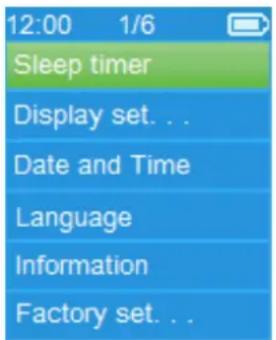 LENCO Xemio-658 UK - Use Setup Menu - 1