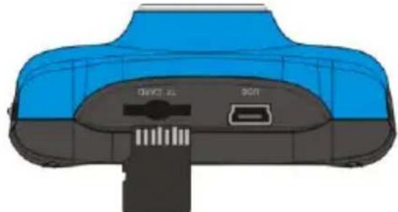 LENCO Sportcam-100 - Use of Memory Card - 1