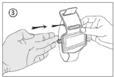 LENCO Podo-153 - Wear the armband: - 3