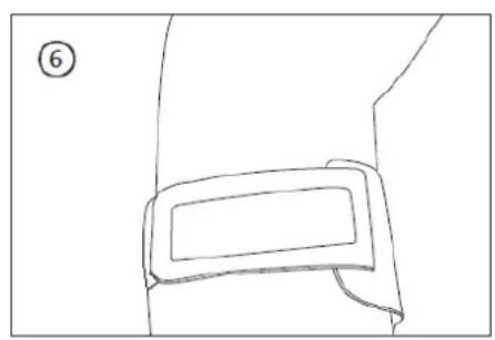 LENCO Podo-153 - Wear the armband: - 6