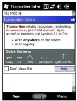 M3 Mobile Orange - Transcriber - 2