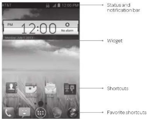 ZTE Avail 2 - Home Screens - 1