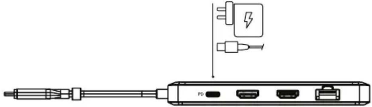 Alogic USB-C 10-in-1 Super Dock - Verbindungsstärke - 1