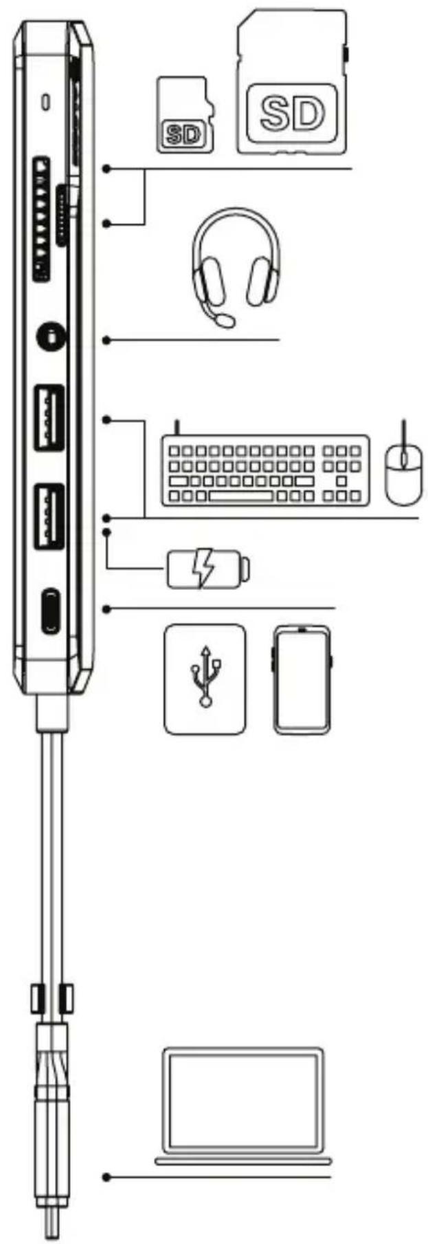 Alogic USB-C 10-in-1 Super Dock - USB-C 10-in-1 Super Dock - 3