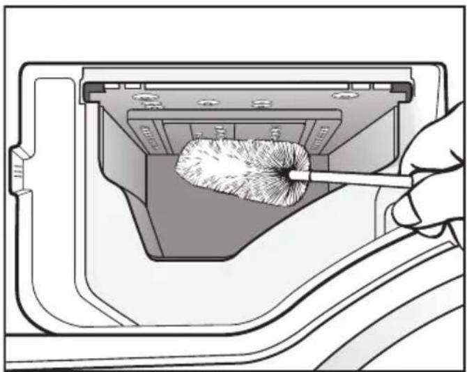 MIELE WWD 660 WPS - Sitz des Waschmittel-Einspülkastens reinigen - 1