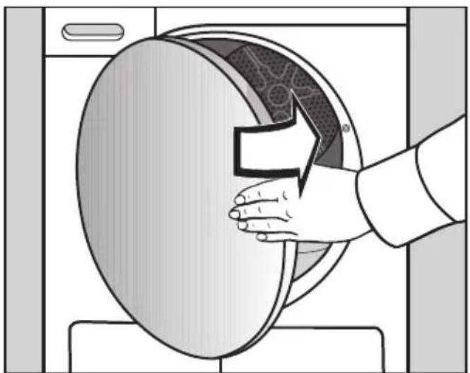 MIELE TWF660 WP - Tür schließen - 1