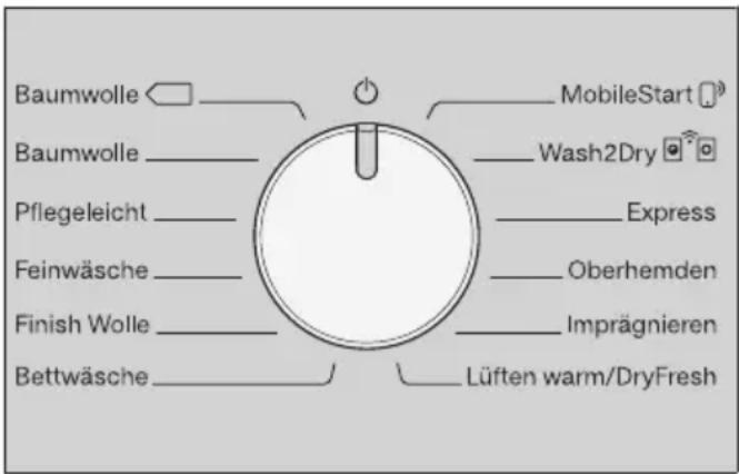 MIELE TWF660 WP - Trockner einschalten - 1