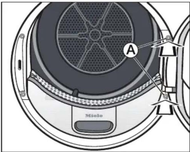 MIELE TWF660 WP - Tür montieren - 2