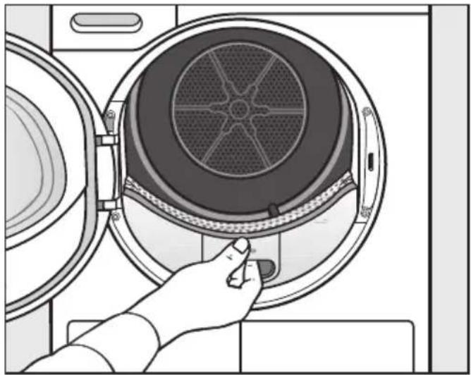 MIELE TWF660 WP - Sichtbare Flusen entfernen - 1
