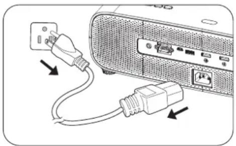 BENQ TK850i - Direct power off - 1