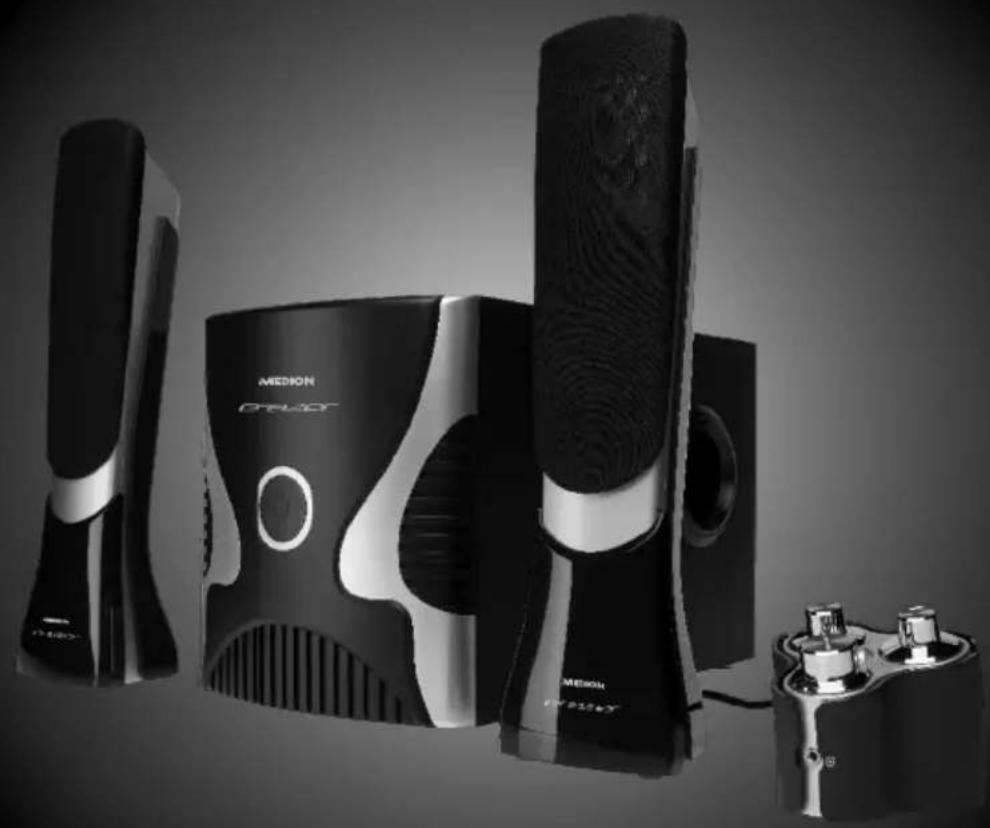 MEDION LIFE X83000 (MD 86012) - Sistema audio 2.1 per videogamer - 1