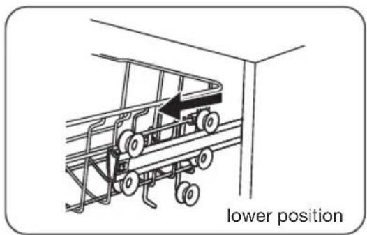 lower position
