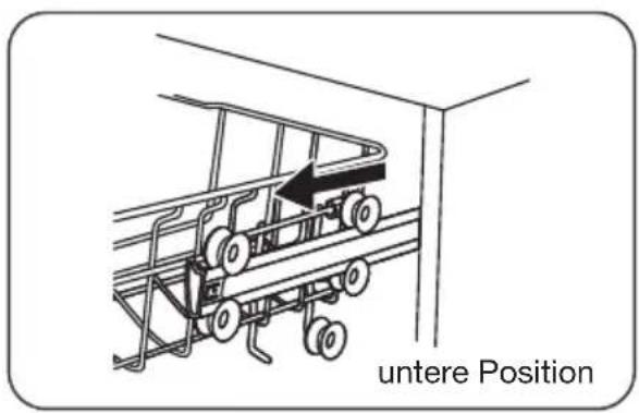 untere Position