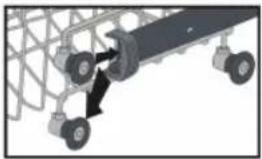 ETNA VW249M - Height adjustment upper basket - 1