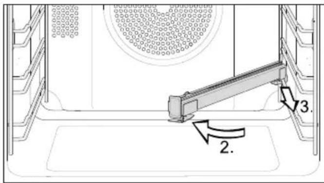 MIELE H 7262 B - FlexiClip-Vollauszüge ausbauen - 2