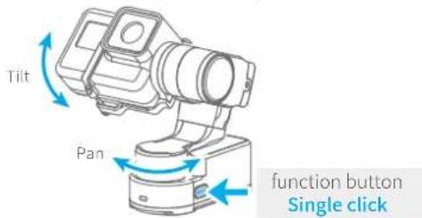 FeiyuTech WG2 - Set rotation start position - 1