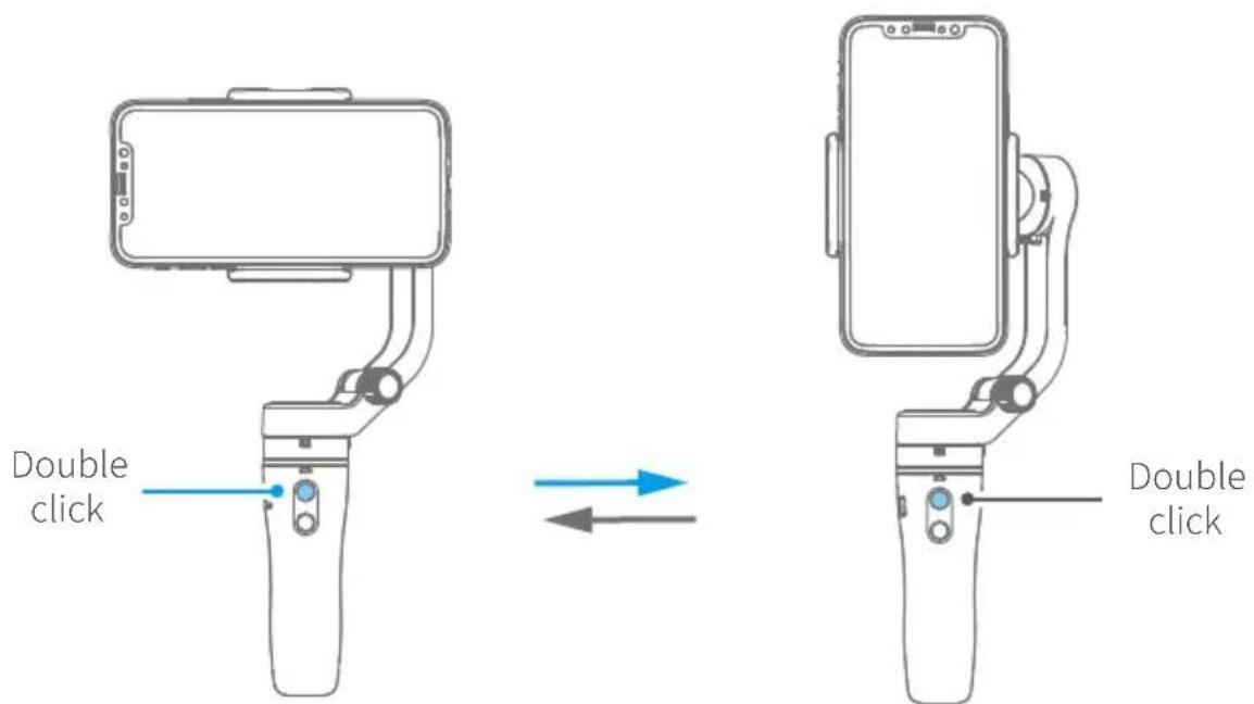 FeiyuTech VLOG Pocket - Landscape and Portrait Shot Switching - 1