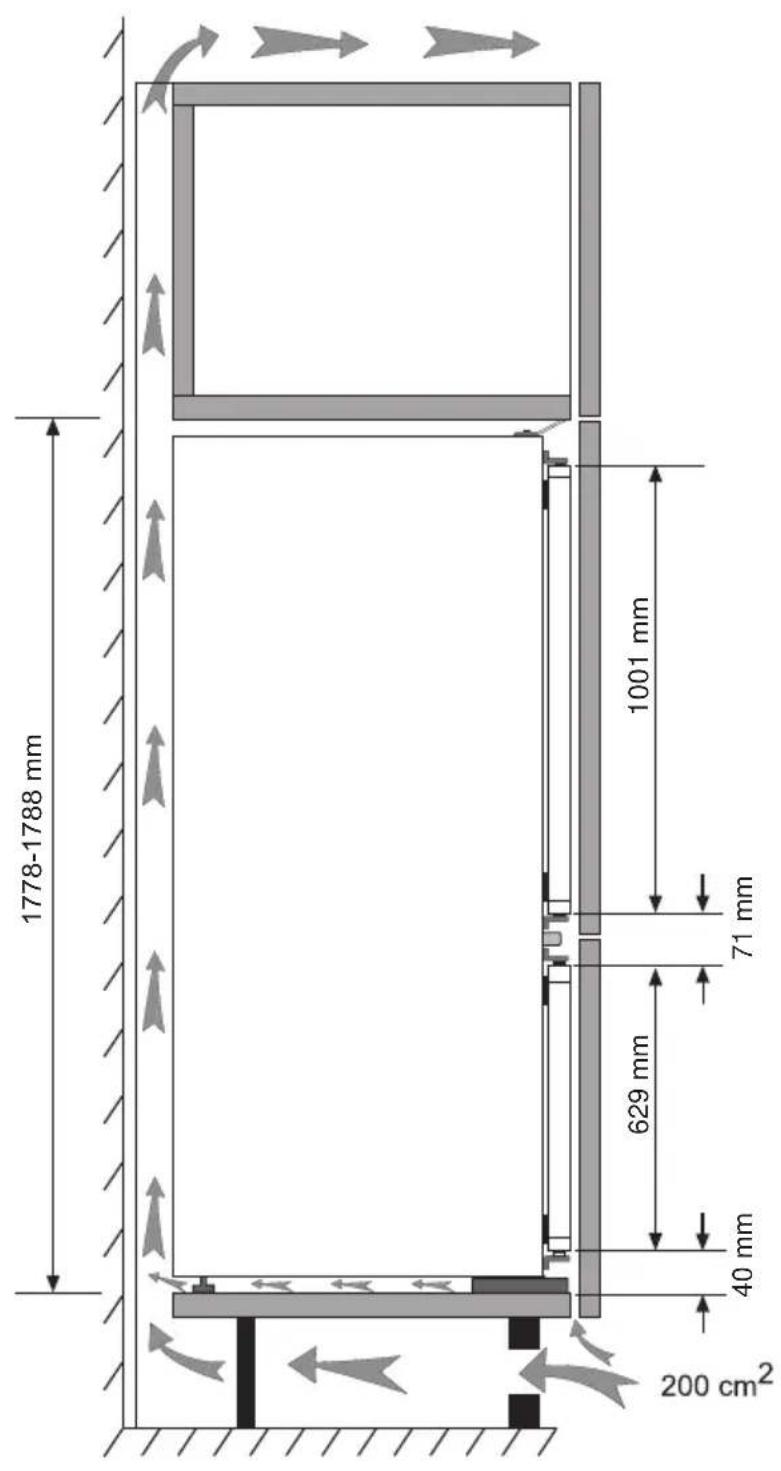 BEKO BCFV7030 - Adjusting the legs - 2