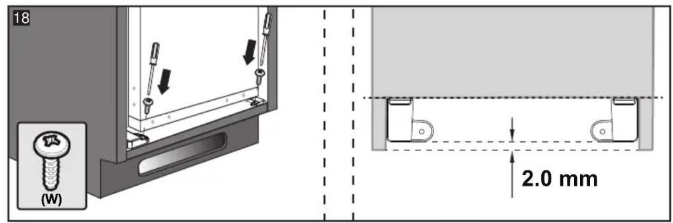 BEKO BCFV7030 - Adjusting the legs - 27