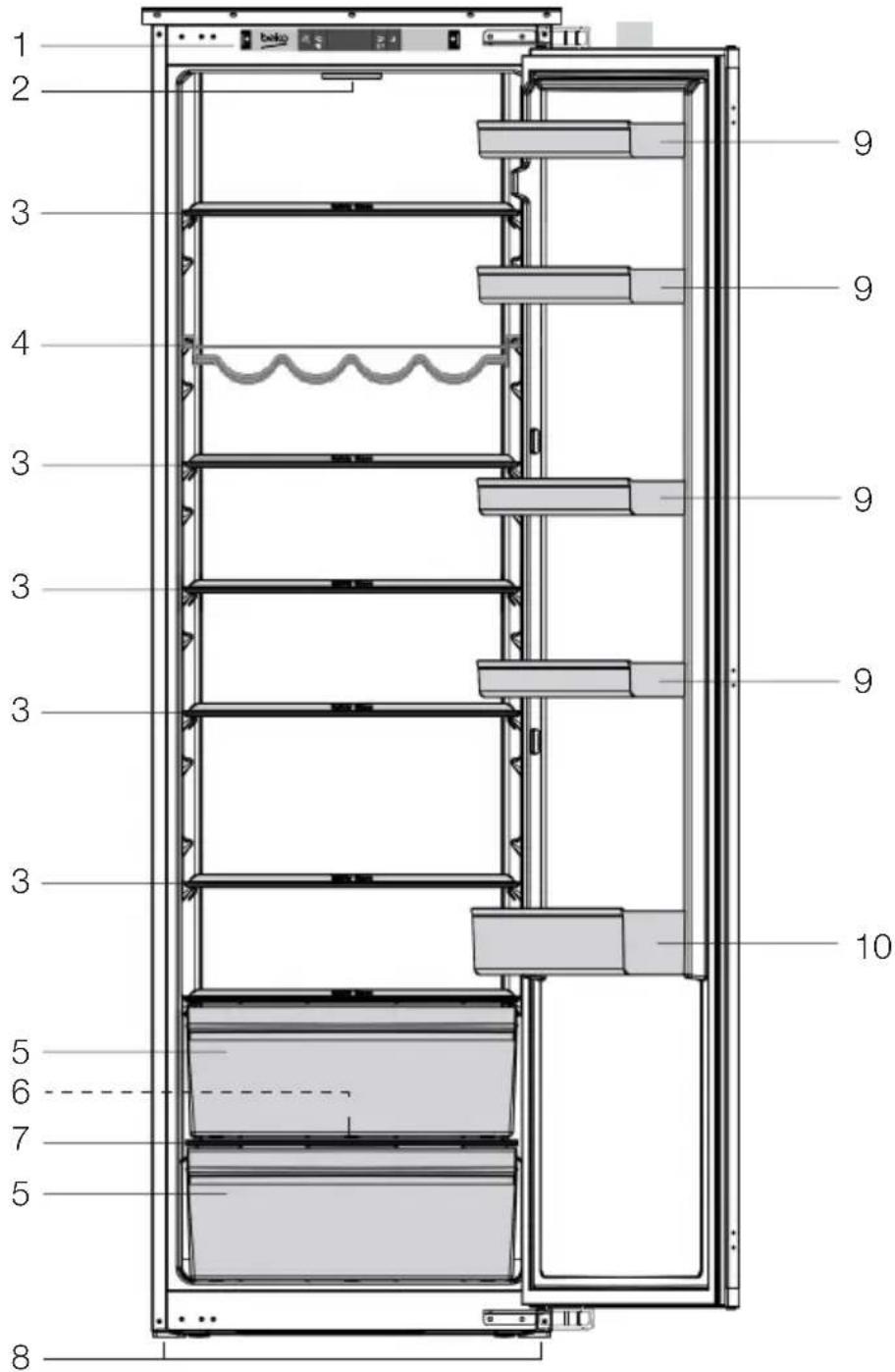 BEKO BLSD3577 - Your refrigerator - 1