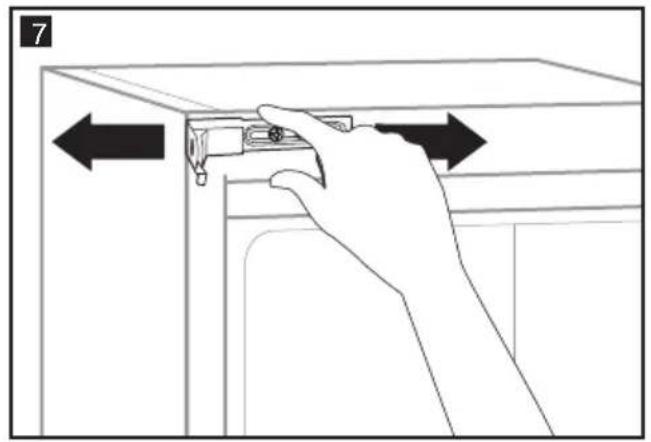 BEKO BCB5050F - Adjusting the legs (\*optional) - 9