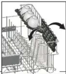BEKO DIN15320 - Upper basket height adjustable rack - 1